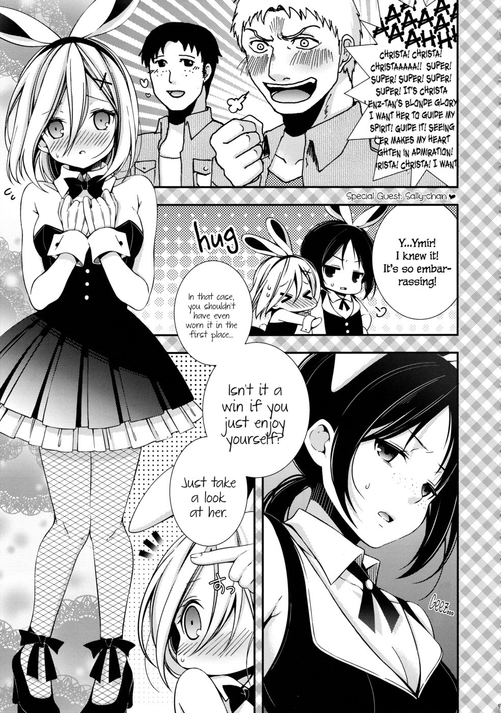 Hentai Manga Comic-Bunny Girl no Mikasa to Eroi koto suru Hon-Read-5